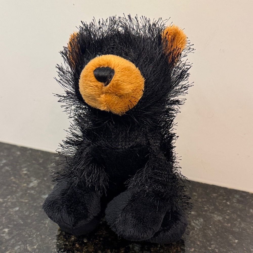 Webkinz Ganz Black Bear No Code Only Plush Stuffed Animal. S 9”